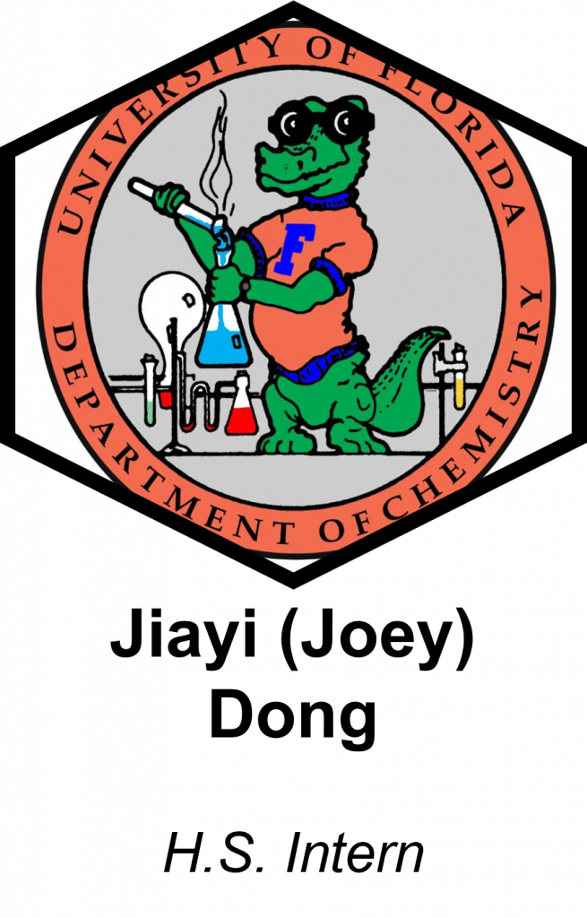 Image of a previous Prentice Lab student researcher