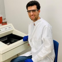Image of a previous Prentice Lab undergraduate student
