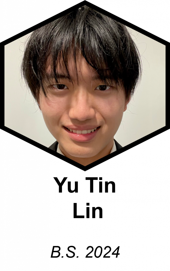 Image of a previous Prentice Lab undergraduate student